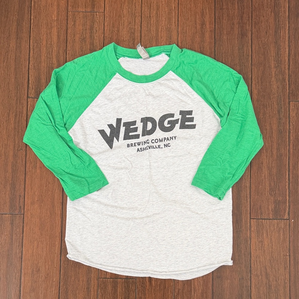 Next Level Apparel Wedge Brewing baseball tee